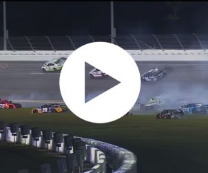 Nascar daytona big wreck