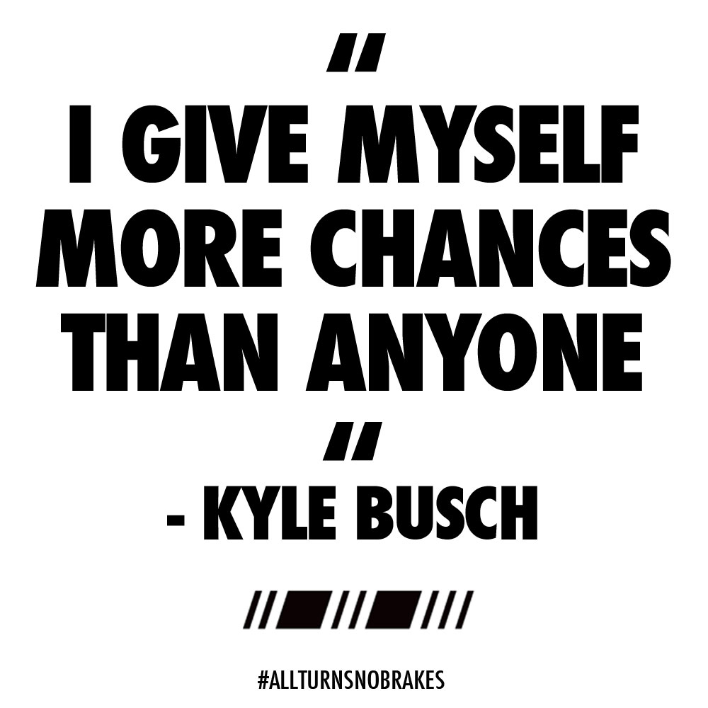 Quote kyle busch brickyard 400