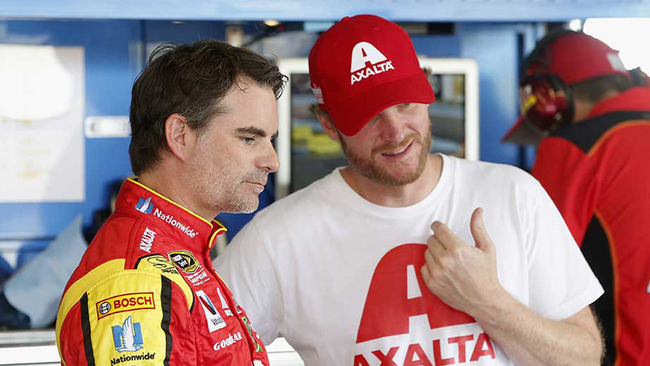 Dale jr jeff gordon