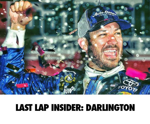 Last lap insider martin truex jr win darlington