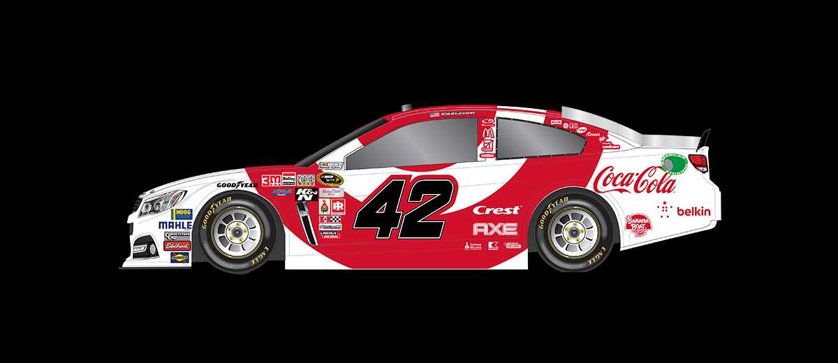 42 kyle larson throwback