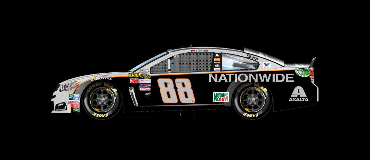 88 dale earnhardt jr nationwide grey ghost