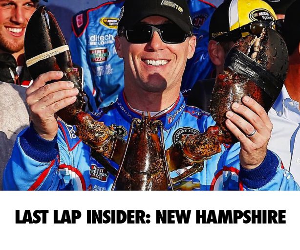 Last lap insider kevin harvick win new hampshire