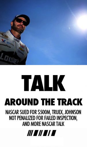 Nascar talk jimmie johnson martin truex jr