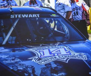 Nascar tony stewart always a racer champion