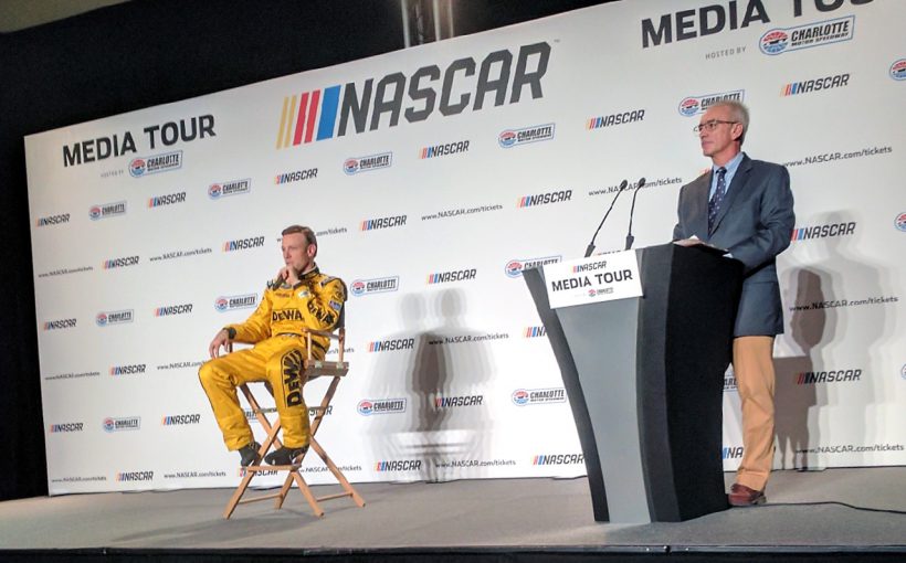 Nascar media tour matt kenseth