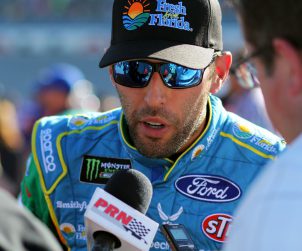 Aric almirola accident