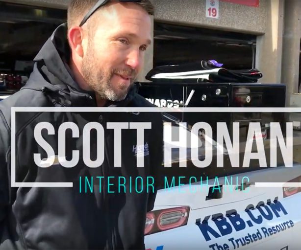 Scott honan interior mechanic nascar