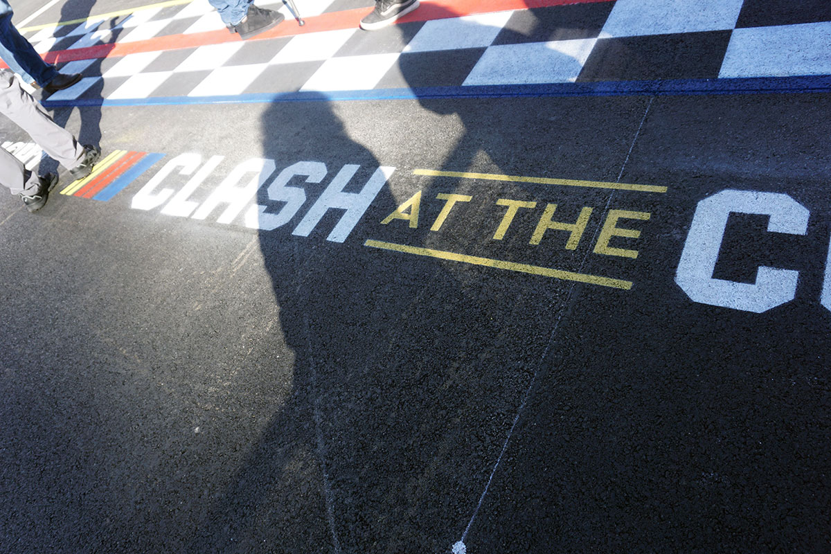 Nascar clash los angeles coliseum 4